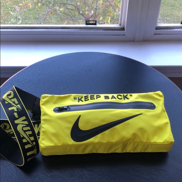 nike off white fanny pack